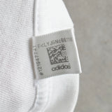 アディダス ロゴ Tシャツ ホワイト - NEWSED