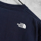 ザ ノースフェイス ロゴ Tシャツ ネイビー - NEWSED