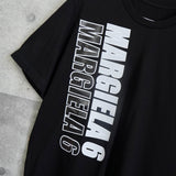 エムエムシックス メゾン マルジェラ ロゴ Tシャツ ブラック タグ付き未使用品 - NEWSED