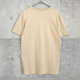 メゾンキツネ ダブルフォックスヘッド Tシャツ ベージュ - NEWSED