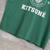 Maison Kitsune College Logo T-Shirt, Green