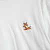 メゾン キツネ チラックスフォックス Tシャツ ホワイト