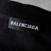 Balenciaga 儿童徽标 T 恤黑色 6 码