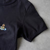Vivienne Westwood Orb 刺绣 T 恤，短袖，女款，黑色