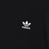 アディダス トレフォイルロゴ Tシャツ ブラック - NEWSED