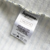 Supreme Logo Striped Long Sleeve T-Shirt in Ivory/Navy