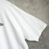 Balenciaga 徽标超大 T 恤白色