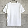 サンローラン パリ ワンポイントロゴ Tシャツ ホワイト