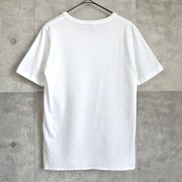 サンローラン パリ ワンポイントロゴ Tシャツ ホワイト - NEWSED