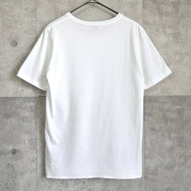 サンローラン パリ ワンポイントロゴ Tシャツ ホワイト - NEWSED