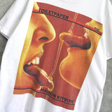 メゾンキツネ プリント Tシャツ ホワイト - NEWSED