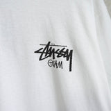 ステューシー 両面プリント Tシャツ ホワイト タグ付き未使用品 - NEWSED