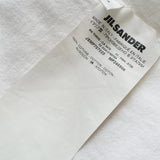ジルサンダー ロゴ Tシャツ ホワイト - NEWSED