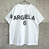 エムエムシックス ロゴ Tシャツ ホワイト
