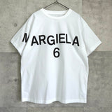 エムエムシックス ロゴ Tシャツ ホワイト - NEWSED