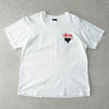 Stussy 徽标双面印花短袖 T 恤（白色）