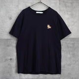 メゾン キツネ チラックスフォックス Tシャツ ネイビー - NEWSED