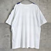 Maison Margiela 大号印花 T 恤 白色/蓝色