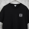 Loewe Anagram 刺绣 T 恤（黑色）