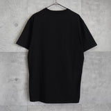 メゾンキツネ 筆記体ロゴ Tシャツ ブラック タグ付き未使用品 - NEWSED