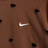 Nike x Jacquemus 棕色 Swoosh Cut T 恤