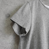 サカイ ドッキング プリーツ ブラウス Tシャツ 半袖トップス グレー / アイボリー レディース - NEWSED