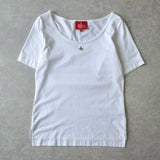 ヴィヴィアン ウエストウッド レッドレーベル オーブ Tシャツ ホワイト レディース - NEWSED