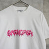 バレンシアガ ロゴ Tシャツ ホワイト レディース