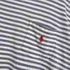 Polo by Ralph Lauren 小马标志条纹 T 恤（灰色/白色）