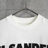ジルサンダー ロゴ Tシャツ ホワイト - NEWSED