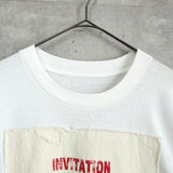 エムエムシックス メゾン マルジェラ パッチワーク オーバーサイズ Tシャツ ホワイト - NEWSED