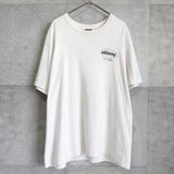 ステューシー 両面プリント Tシャツ ホワイト - NEWSED