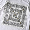 Givenchy 白色宝石链饰 Bandana T 恤