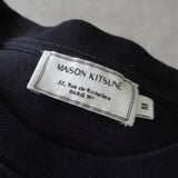 メゾンキツネ フォックスヘッド Tシャツ ブラック - NEWSED