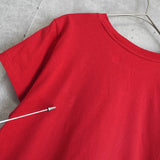 ポロラルフローレン ロゴ 刺繍 Tシャツ レッド - NEWSED