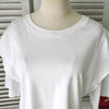 MM6 Maison Margiela Faux Layered Half-Sleeve T-Shirt in White for Women