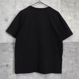 メゾンキツネ フォックスヘッド Tシャツ ブラック - NEWSED