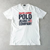 ポロ ラルフローレン ロゴ 半袖Tシャツ ホワイト