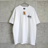 ステューシー 両面プリント Tシャツ ホワイト タグ付き未使用品