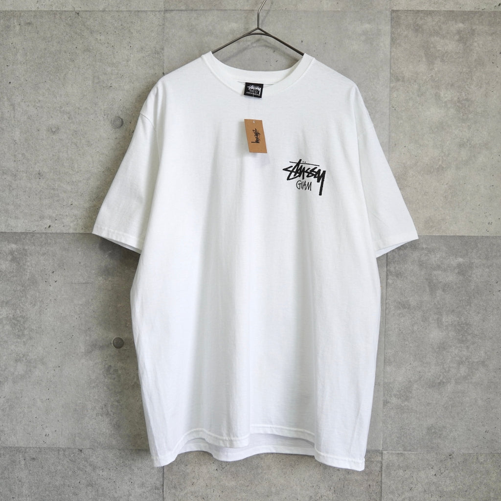 ステューシー 両面プリント Tシャツ ホワイト タグ付き未使用品