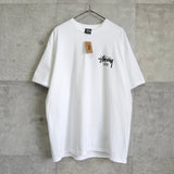 ステューシー 両面プリント Tシャツ ホワイト タグ付き未使用品 - NEWSED