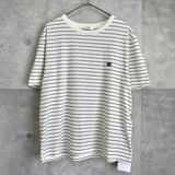 セリーヌ トリオンフ ボーダー柄 Tシャツ ホワイト - NEWSED