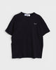 プレイ コム デ ギャルソン ハートロゴ Tシャツ ブラック