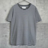 メゾン マルジェラ ボーダー Tシャツ ブラック / ホワイト / グレー - NEWSED