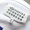 Maison Margiela 大号印花 T 恤 白色/蓝色
