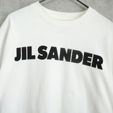 ジルサンダー ロゴ Tシャツ ホワイト - NEWSED