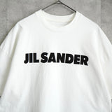 ジルサンダー ロゴ Tシャツ ホワイト - NEWSED