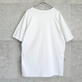 メゾンキツネ ピースフォックスロゴ Tシャツ ホワイト - NEWSED