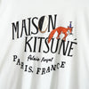 Maison Kitsune 白色狐狸印花T恤