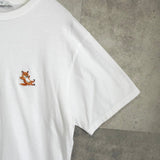 メゾン キツネ チラックスフォックス Tシャツ ホワイト - NEWSED